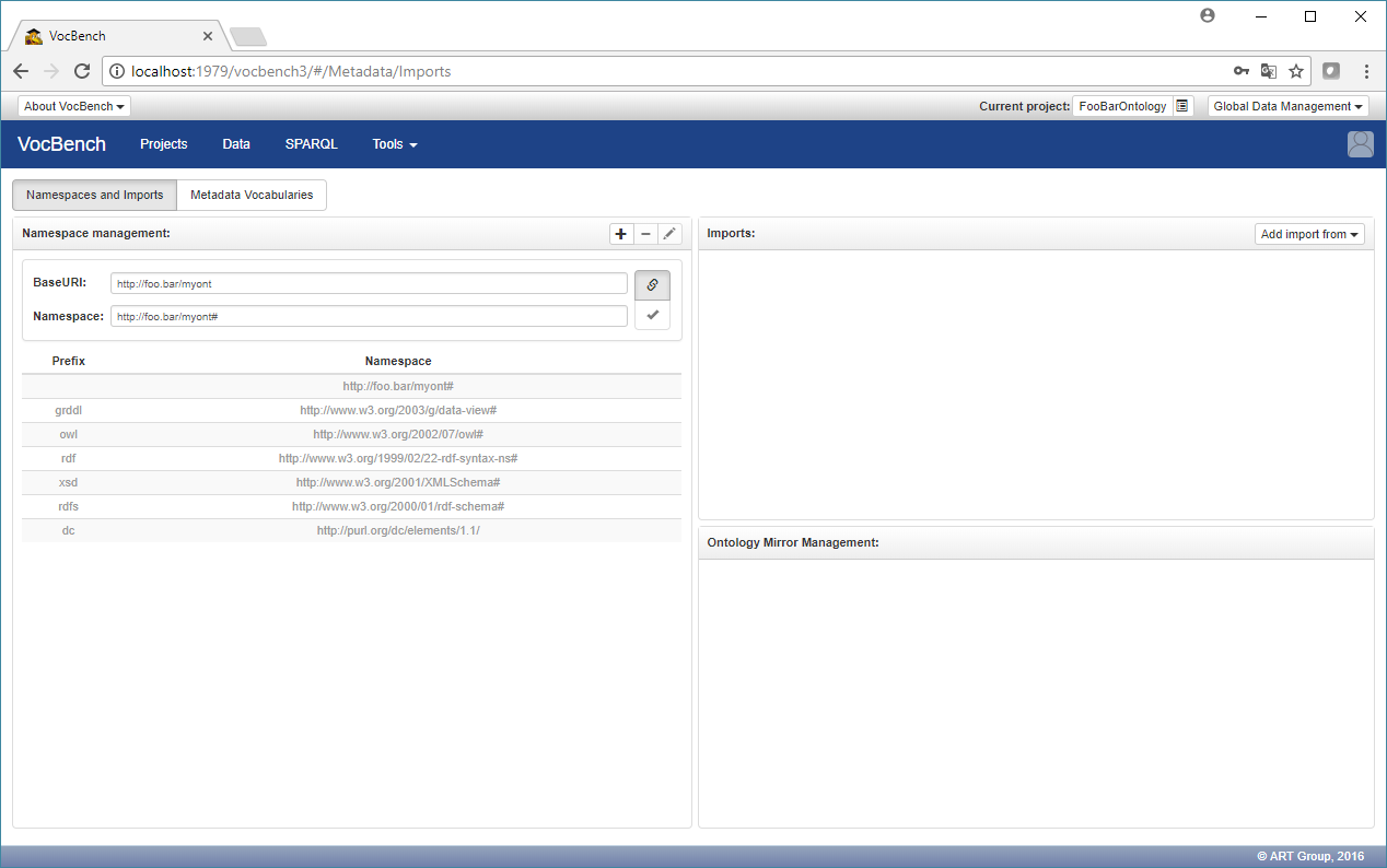 metadata management