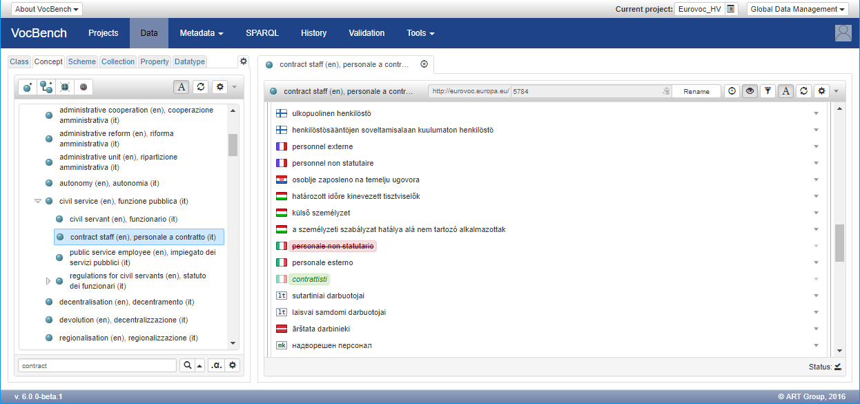 Validation View