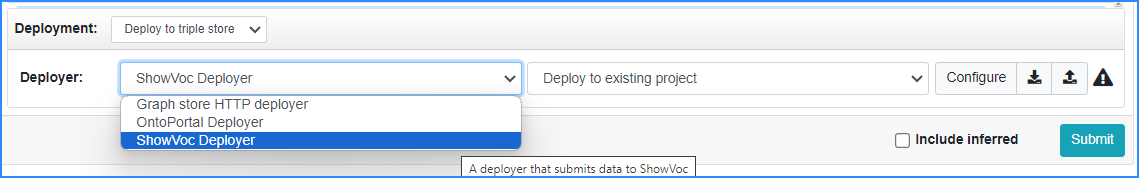 Select ShowVoc Deployer